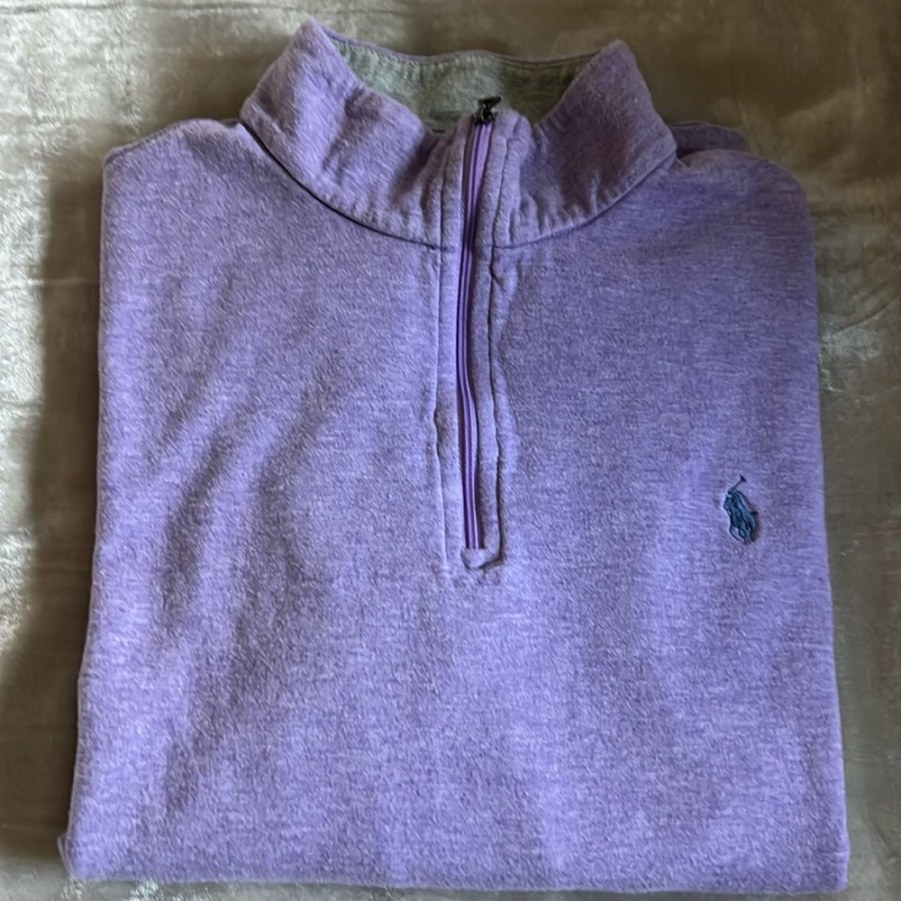 Polo 1/4 zip men’s